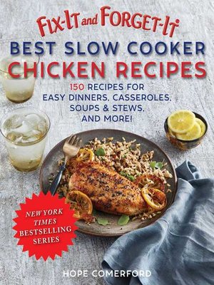 cover image of Fix-It and Forget-It Best Slow Cooker Chicken Recipes